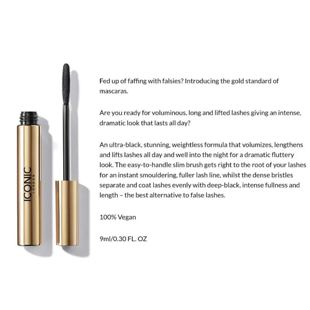 Iconic London Triple Threat Volumizing & Lengthening Mascara
